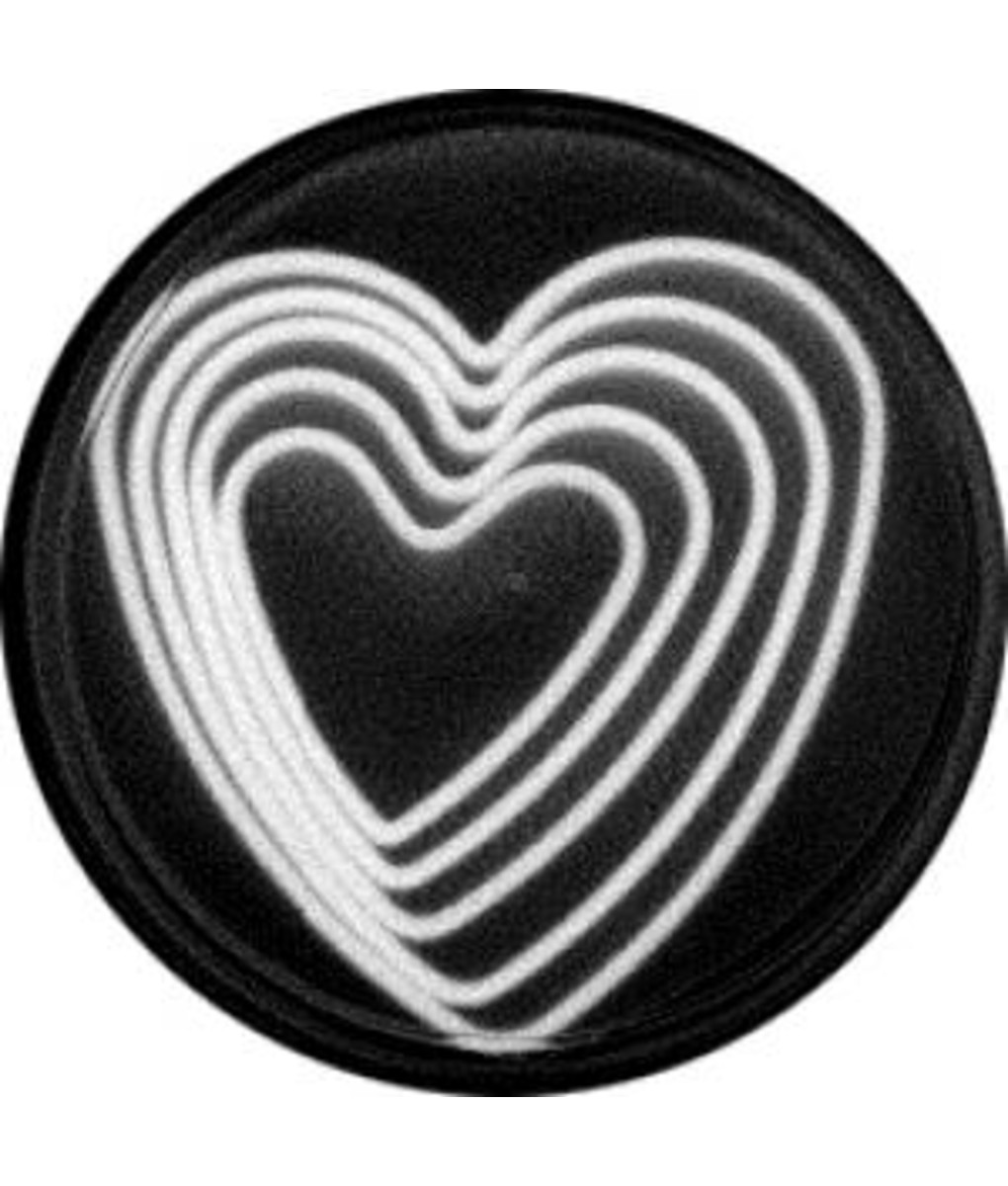 Plastic Cookie Cutters - 5 piece - Heart Shaped