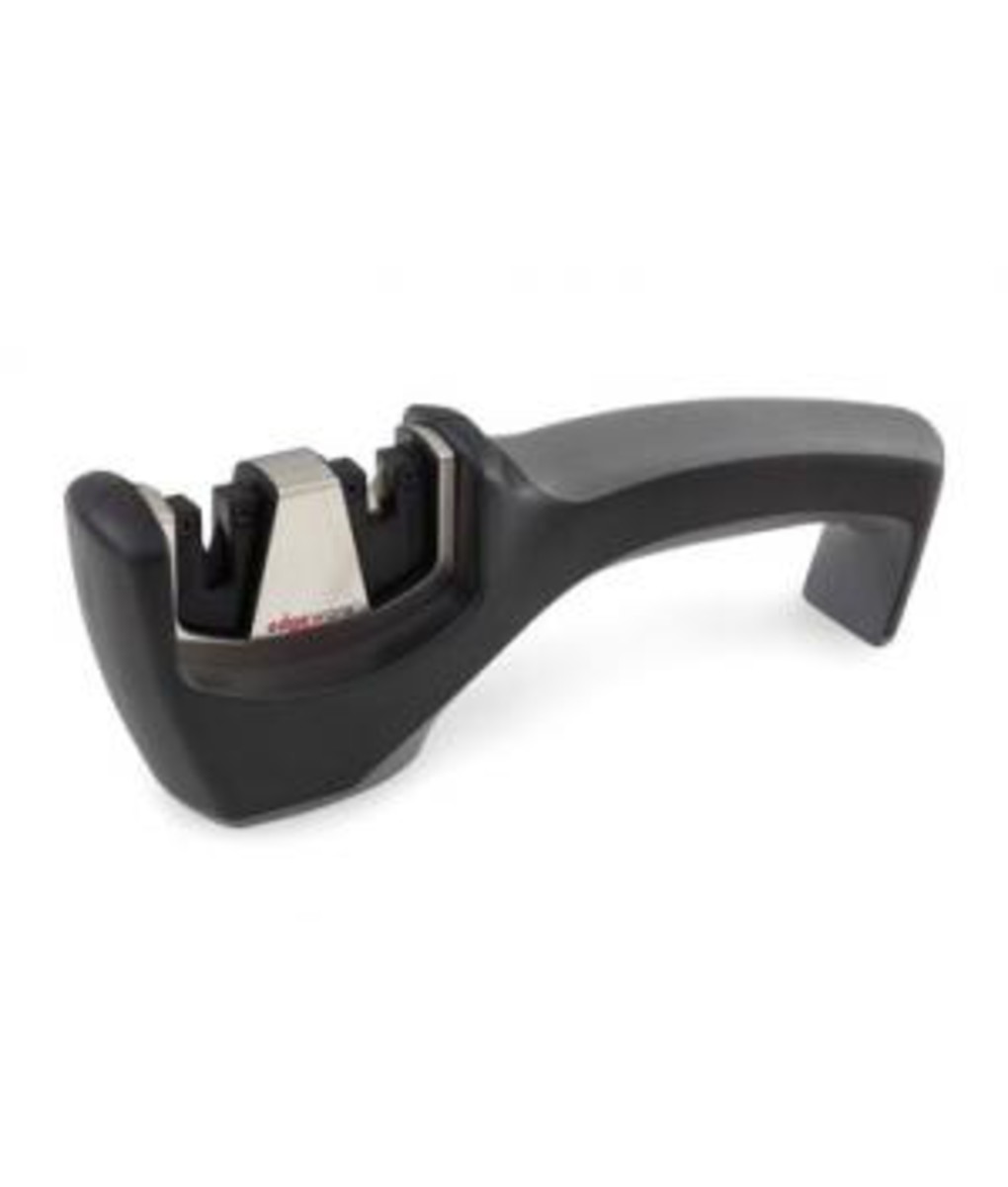 KitchenIQ Straight & Serrated Pull-Thru Knife Sharpener