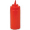 Plastic Squeeze Bottle - 472ml Red