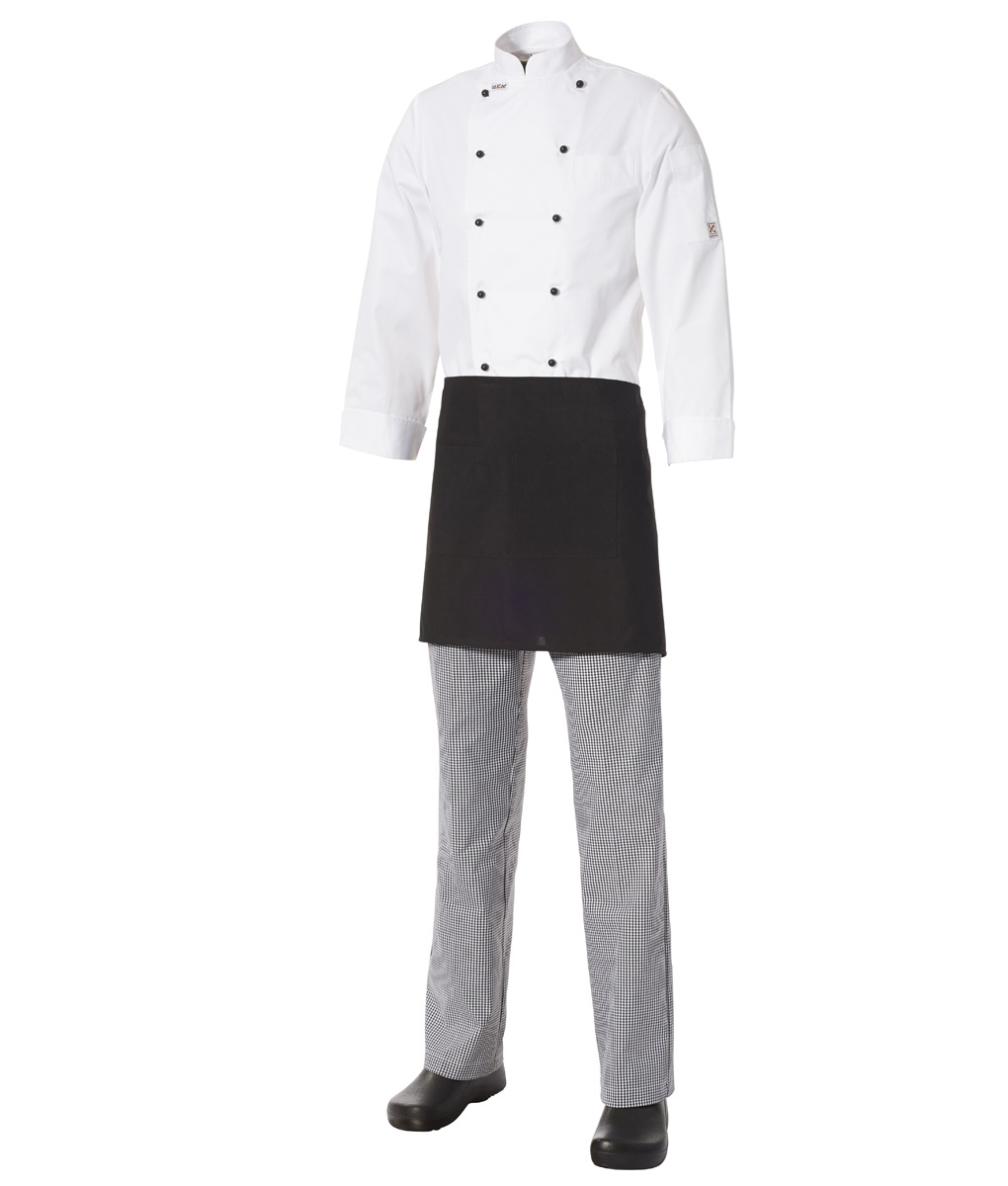 Short Apron Poly/Viscose with Pocket 3 Short Apron Poly/Viscose with Pocket