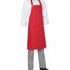 Bib Apron with Side Pocket by Club Chef Aprons 43