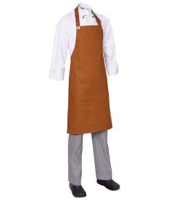 Bib Apron with Side Pocket by Club Chef - Image 9
