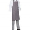 Bib Apron with Side Pocket by Club Chef Aprons 43