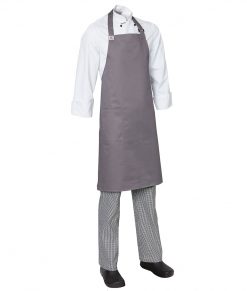 Bib Apron with Side Pocket by Club Chef - Image 12