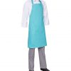 Bib Apron with Side Pocket by Club Chef