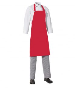Bib Apron with Side Pocket by Club Chef - Image 16