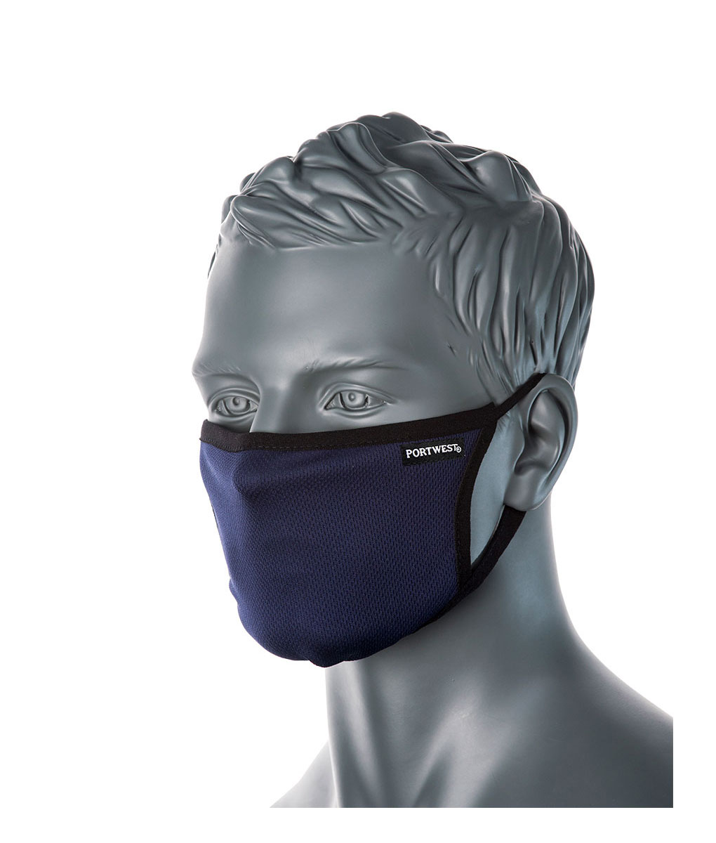 Reusable Face Mask – Triple layer Anti-Microbial 2 Reusable Face Mask - Triple layer Anti-Microbial - Image 2