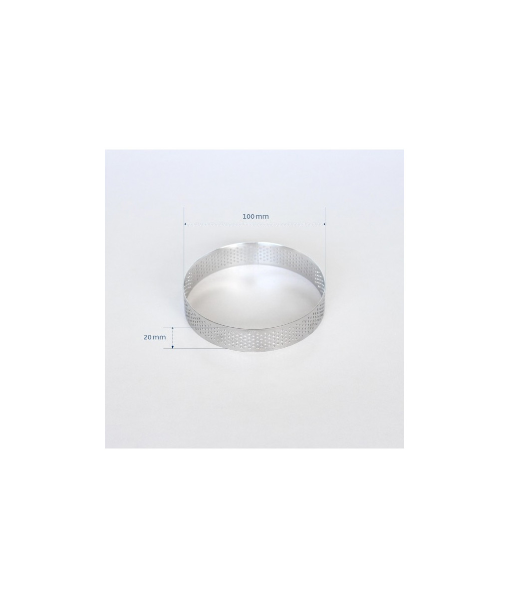 Food Ring – 100x20mm – Round – Perforated – by Loyal 3 Food Ring - 100x20mm - Round - Perforated - by Loyal