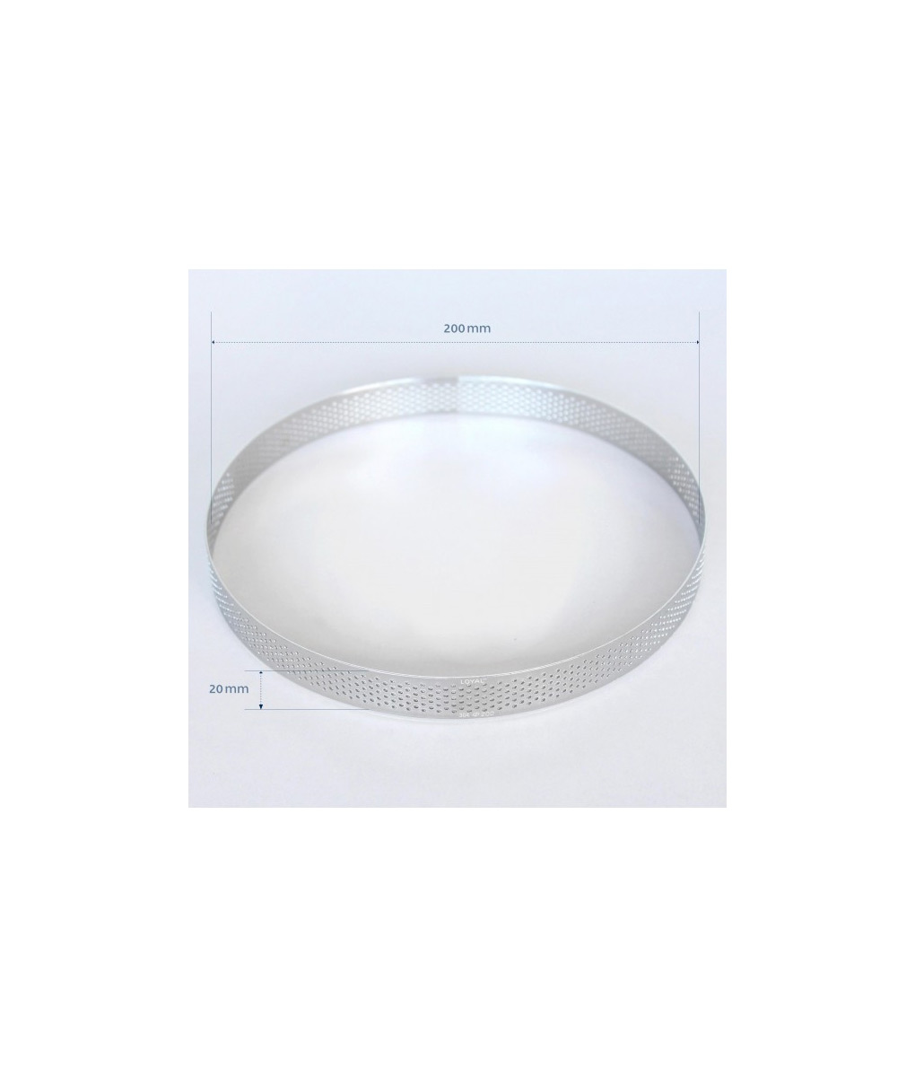 Food Ring – 200x20mm – Round – Perforated – by Loyal 3 Food Ring - 200x20mm - Round - Perforated - by Loyal