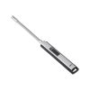 Curvo Lighter Long-Handled Lighter, Silver/Black by GEFU