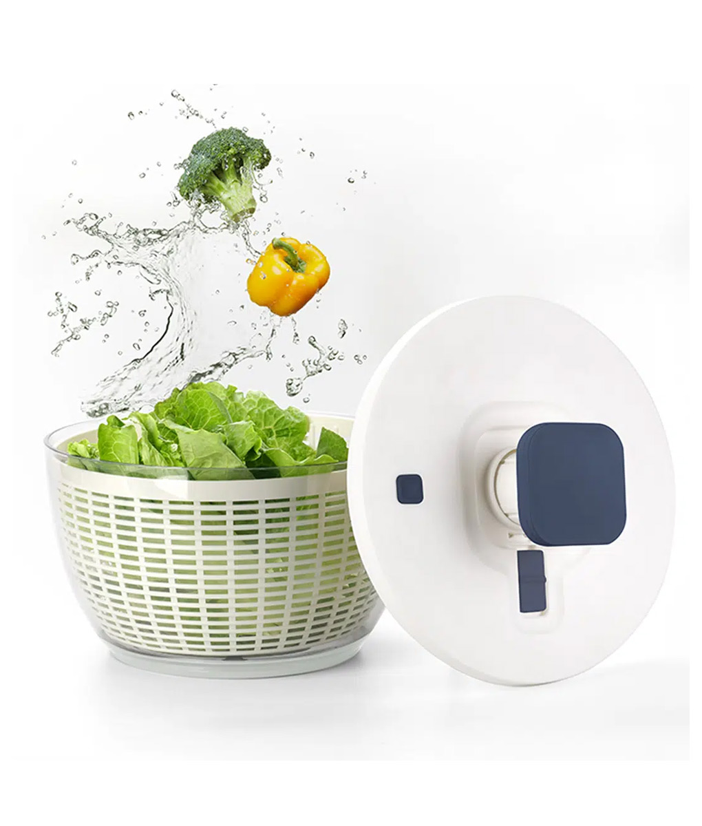 KH Hands On® Salad Spinner Push 6lt 4 KH Hands On® Salad Spinner Push 6lt - Image 2