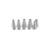 Piping Tube - Stainless Steel - Plain Set 10pc