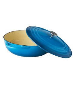 PYROCHEF Round Chef Pan – Ocean Blue Colour 30cm/5L 9 PYROCHEF Round Chef Pan - Ocean Blue Colour 30cm/5L - Image 2