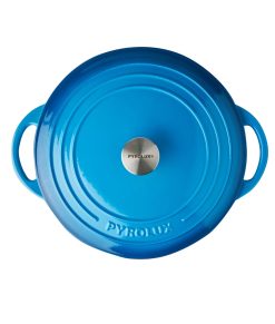 PYROCHEF Round Chef Pan – Ocean Blue Colour 30cm/5L 10 PYROCHEF Round Chef Pan - Ocean Blue Colour 30cm/5L - Image 3