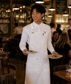 Perry Crossback Canvas Apron by Club Chef - Image 49