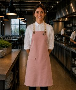 Perry Crossback Canvas Apron by Club Chef - Image 62