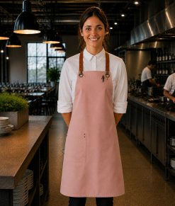 Perry Crossback Canvas Apron by Club Chef - Image 63