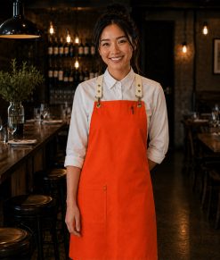 Perry Crossback Canvas Apron by Club Chef - Image 13
