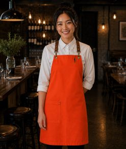 Perry Crossback Canvas Apron by Club Chef