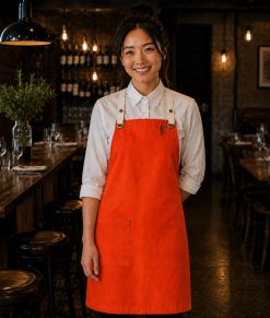 Perry Crossback Canvas Apron by Club Chef - Image 37