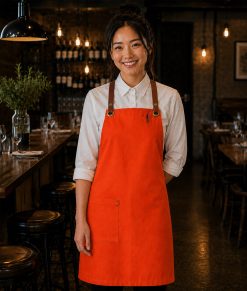 Perry Crossback Canvas Apron by Club Chef - Image 36