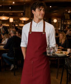 Perry Crossback Canvas Apron by Club Chef - Image 45