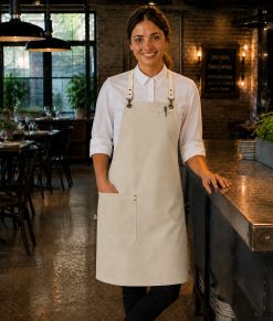 Perry Crossback Canvas Apron by Club Chef - Image 15