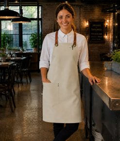 Perry Crossback Canvas Apron by Club Chef - Image 30