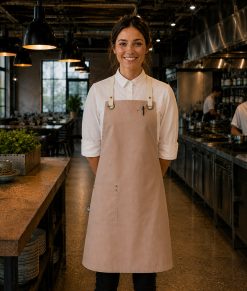 Perry Crossback Canvas Apron by Club Chef - Image 27