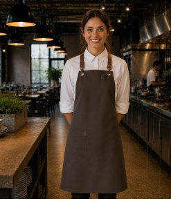 Perry Crossback Canvas Apron by Club Chef - Image 7
