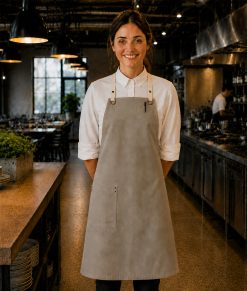 Perry Crossback Canvas Apron by Club Chef - Image 28