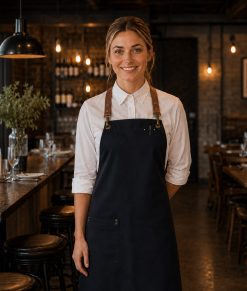 Perry Crossback Canvas Apron by Club Chef - Image 11