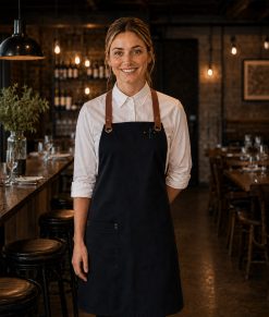 Perry Crossback Canvas Apron by Club Chef - Image 39