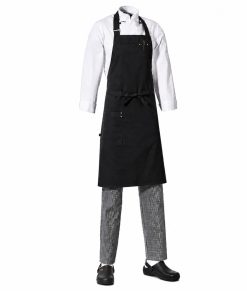 Eastment Canvas Bib Apron by Club Chef - Image 5