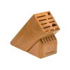 Peer Sorensen 17 Slot Knife Block (Empty) | 26x11x22cm - Beechwood